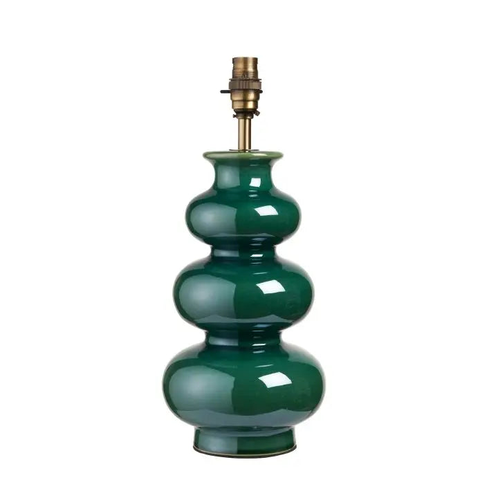 Monroe Table Lamp Gloss Green Reactive Glaze